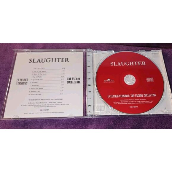 SLAUGHTER - Extended Versions LIVE CD - Picture 3 of 5